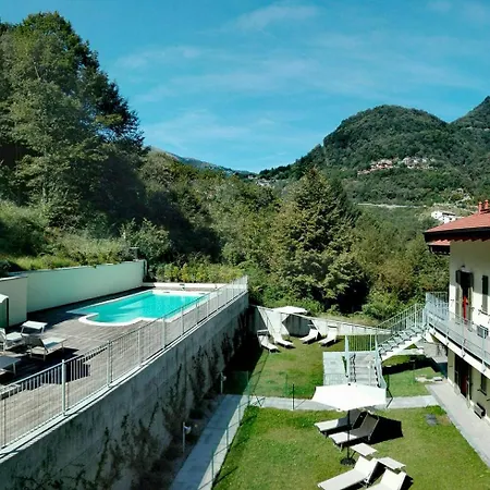 Vista Dolce Isola _ Lakeview Pool, Terrace & Garden Apartment Argegno Esterno foto